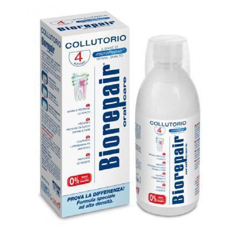 Ополаскиватель полости для рта Biorepair 4-action mouthwash (500 мл) Ополаскиватель полости для рта Biorepair 4-action mouthwash (500 мл)