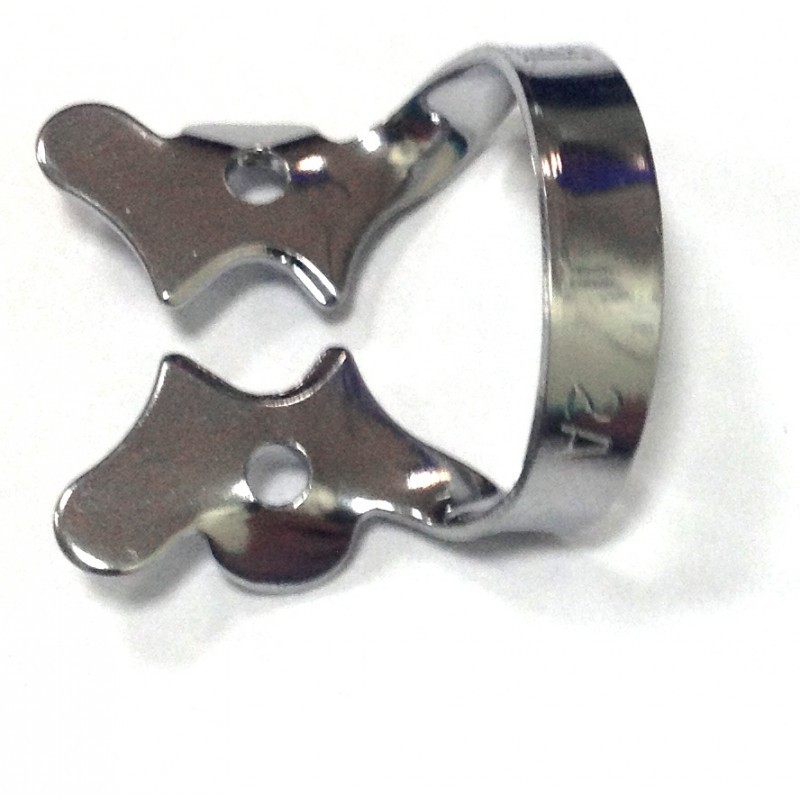 Стоматологический кламмер полированный Hygenic Gloss Finish Winged Clamp #2A Стоматологический кламмер полированный Hygenic Gloss Finish Winged Clamp #2A