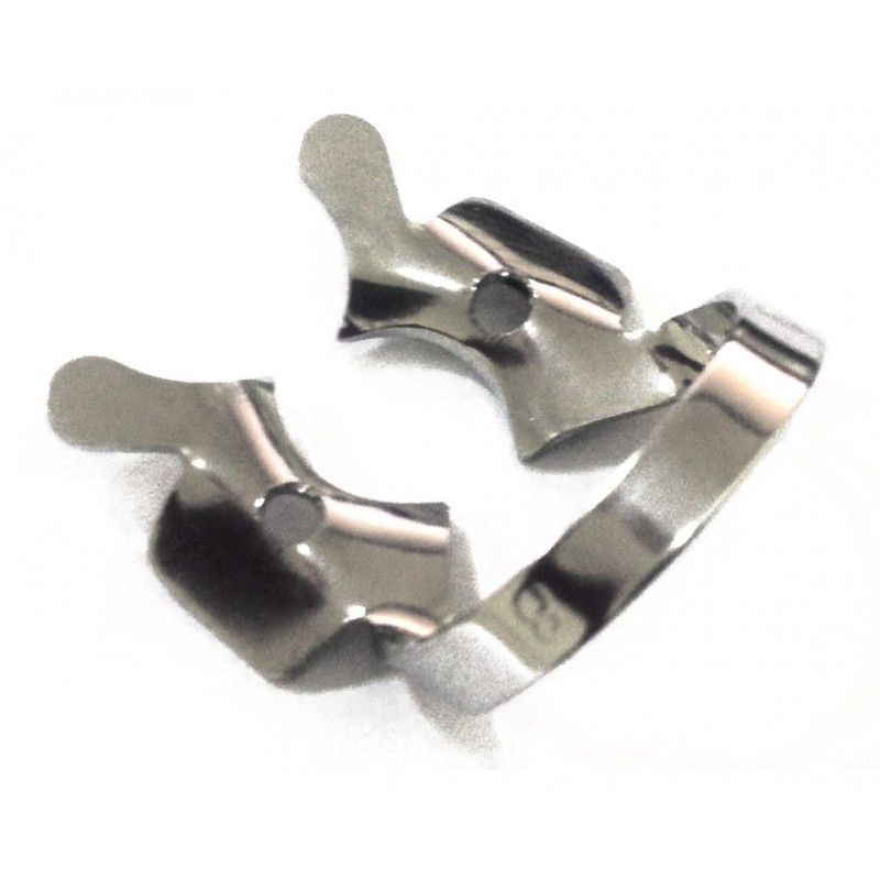 Стоматологический кламмер полированный Hygenic Gloss Finish Winged Clamp #8 Стоматологический кламмер полированный Hygenic Gloss Finish Winged Clamp #8