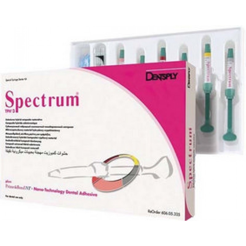Композитный гибридный материал для реставраций в шприцах Spectrum TPH 3 (набор) Композитный гибридный материал для реставраций в шприцах Spectrum TPH 3 (набор)