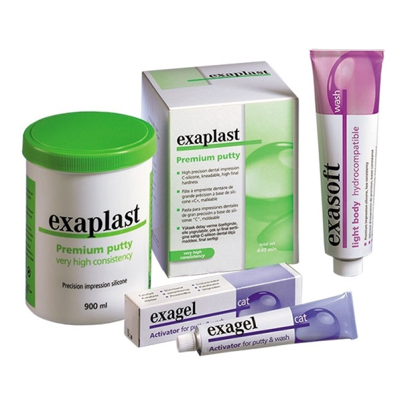 Слепочный материал Exaplast (набор) Слепочный материал Exaplast (набор)