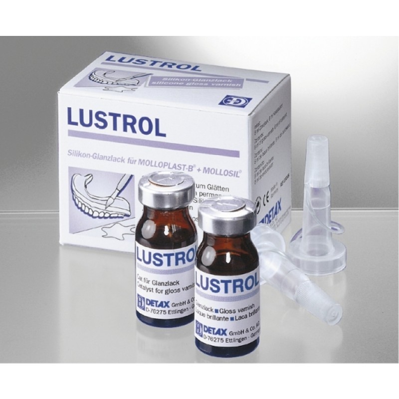 Лак для покрытия мягкопластичных материалов Lustrol (2 шт. по 6 мл) Лак для покрытия мягкопластичных материалов Lustrol (2 шт. по 6 мл)