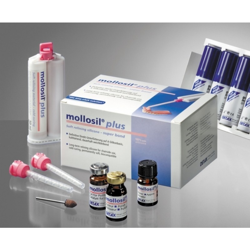 Материал для перебазировки Mollosil plus Automix2 (набор) Материал для перебазировки Mollosil plus Automix2 (набор)