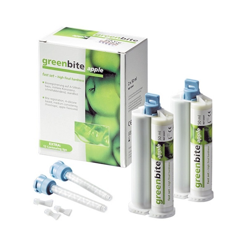 Материал для регистрации прикуса Greenbite apple (набор) Материал для регистрации прикуса Greenbite apple (набор)