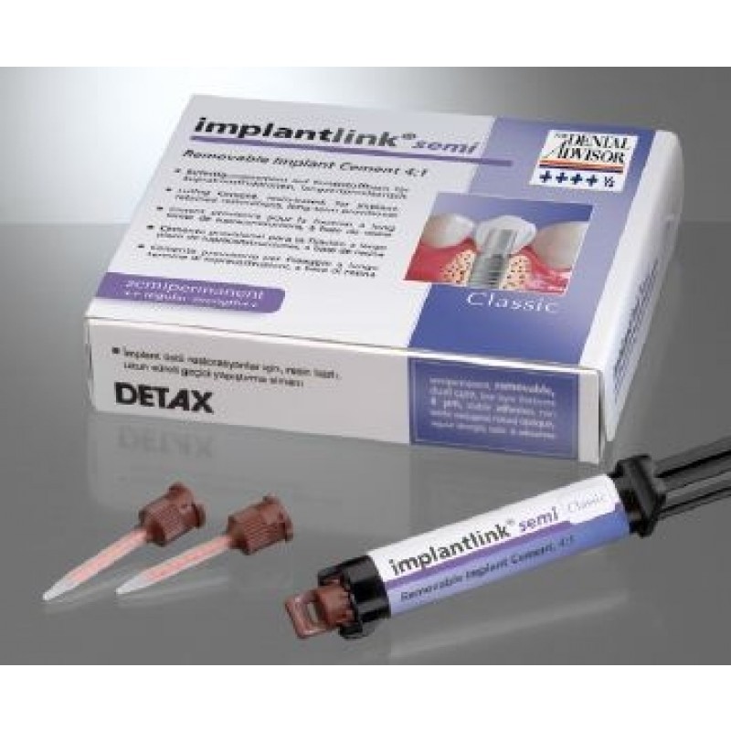Цемент для долговременной фиксации Implantlink semi Classic (набор) Цемент для долговременной фиксации Implantlink semi Classic (набор)
