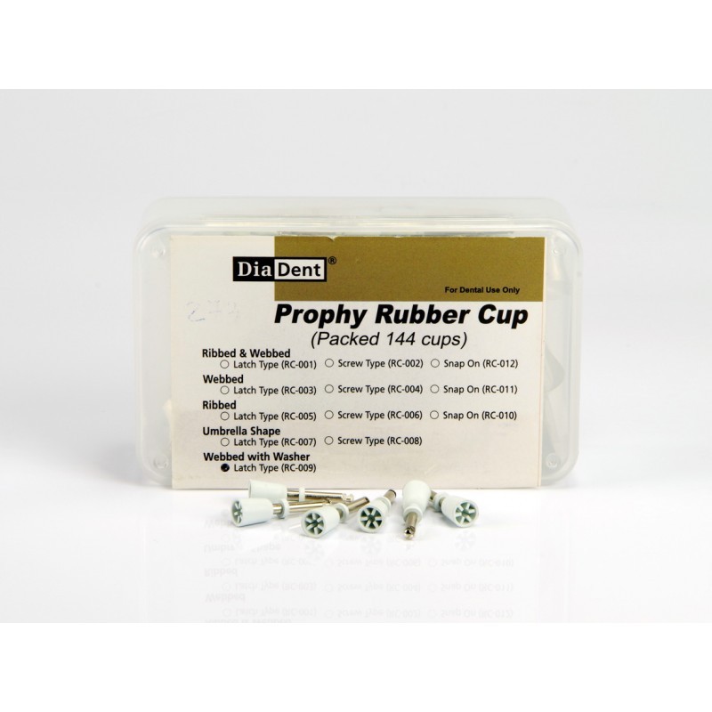 Полиры Prophy Rubber Cup Webbed with Washer Latch Type (144 шт.) Полиры Prophy Rubber Cup Webbed with Washer Latch Type (144 шт.)