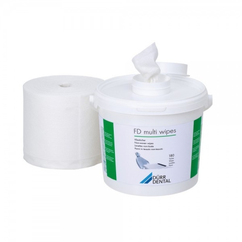 Cалфетки сухие для самообработки FD multi wipes (ведро + салфети 180 шт.) Cалфетки сухие для самообработки FD multi wipes (ведро + салфети 180 шт.)