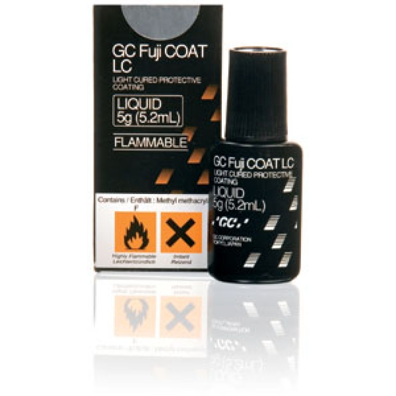 Лак защитный светоотверждаемый GC Fuji Coat LC (5,2 мл) Лак защитный светоотверждаемый GC Fuji Coat LC (5,2 мл)