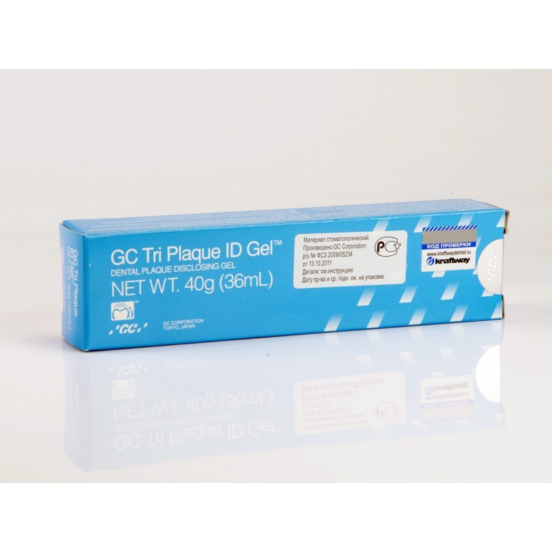 Стоматологический материал вспомогательный GC Tri Plaque ID Gel Intro Pack (набор) Стоматологический материал вспомогательный GC Tri Plaque ID Gel Intro Pack (набор)