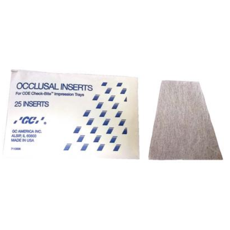 Мембраны для двойных слепочных ложек GC Occlusal Inserts (25 шт.) Мембраны для двойных слепочных ложек GC Occlusal Inserts (25 шт.)