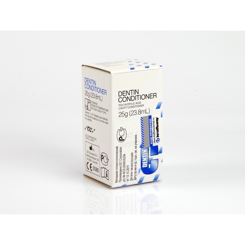 Раствор для устранения загрязняющего слоя GC Dentin Conditioner (23,8 мл) Раствор для устранения загрязняющего слоя GC Dentin Conditioner (23,8 мл)