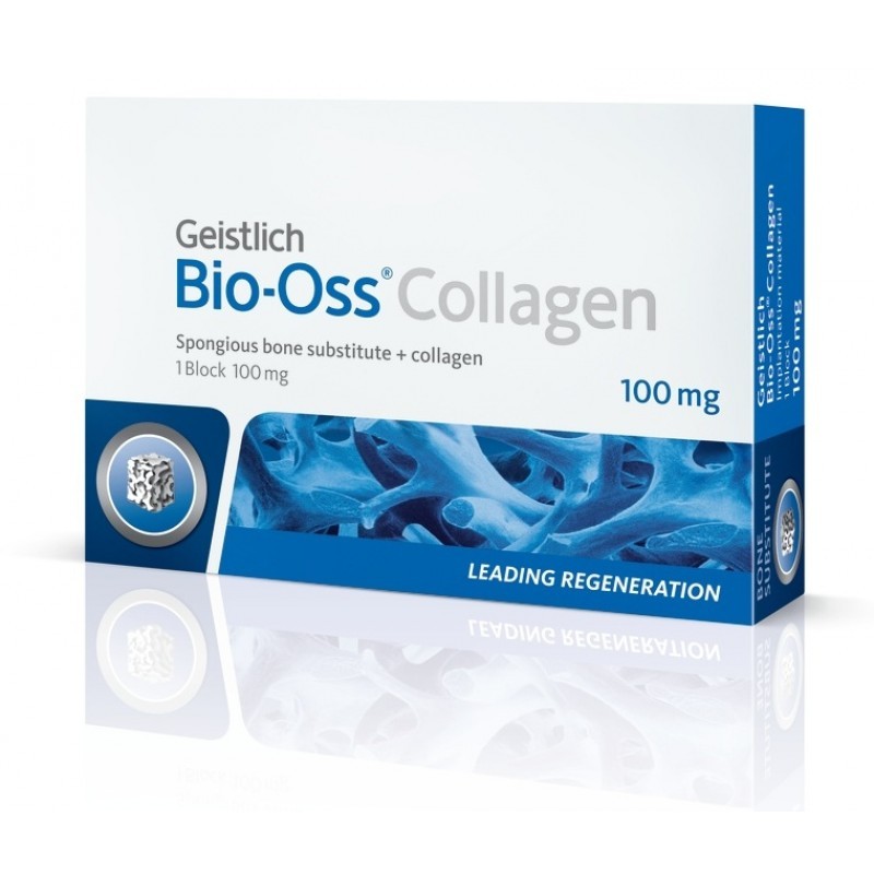 Материал костный натуральный с коллагеном Geistlich Bio-Oss Collagen (100 мг) Материал костный натуральный с коллагеном Geistlich Bio-Oss Collagen (100 мг)
