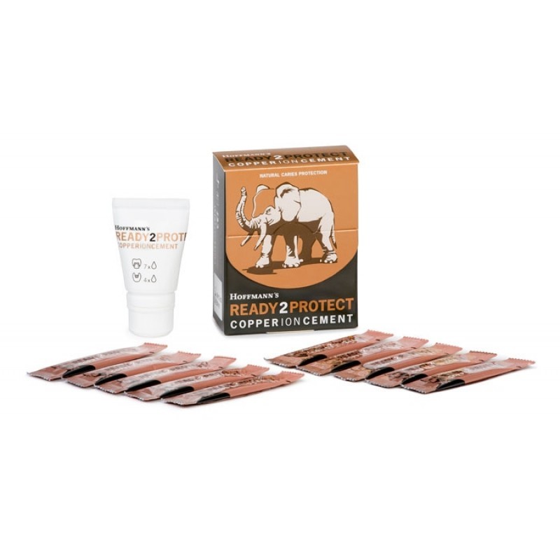 Цемент бактерицидный с ионами меди для имплантатов Hoffmann's Ready2Protect (10 шт. по 1 г+ 5 мл) Цемент бактерицидный с ионами меди для имплантатов Hoffmann's Ready2Protect (10 шт. по 1 г+ 5 мл)