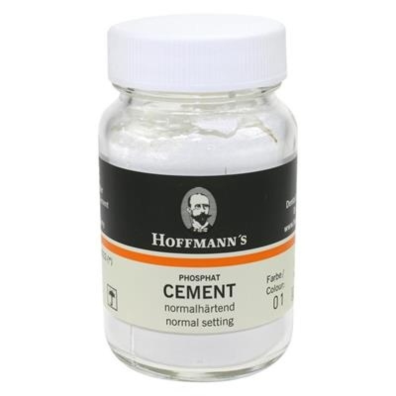 Цемент цинк-фосфатный нормального отверждения Hoffmann's Phosphate Cement Normal (порошок 100 г) Цемент цинк-фосфатный нормального отверждения Hoffmann's Phosphate Cement Normal (порошок 100 г)