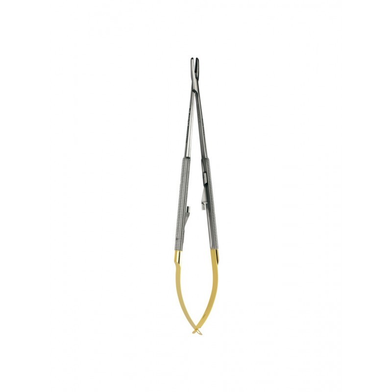 Иглодержатель Castroviejo Perma Sharp NH5024SIM (18 см) Иглодержатель Castroviejo Perma Sharp NH5024SIM (18 см)