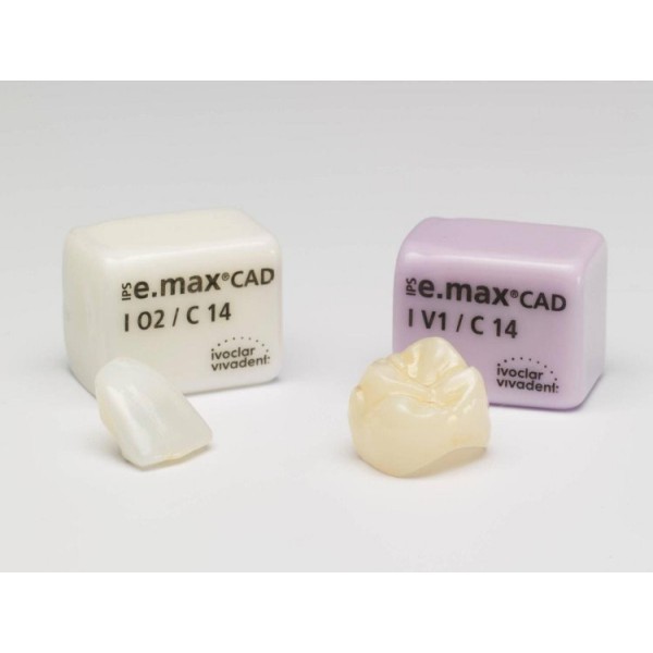 Блоки IPS e.max CAD для CEREC и inLab Impulse C14, по 1 x 5 Блоки IPS e.max CAD для CEREC и inLab Impulse C14, по 1 x 5