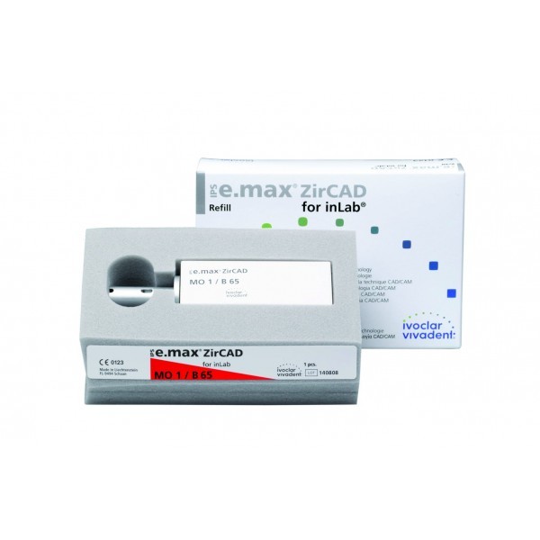 Блоки IPS e.max ZirCAD для inLab MO B65 L-17 Блоки IPS e.max ZirCAD для inLab MO B65 L-17