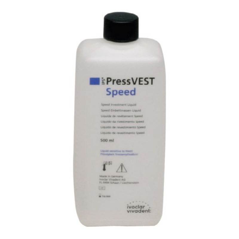 Жидкость для массы паковочной фосфатной IPS PressVEST / IPS PressVEST Speed (500 мл) Жидкость для массы паковочной фосфатной IPS PressVEST / IPS PressVEST Speed (500 мл)