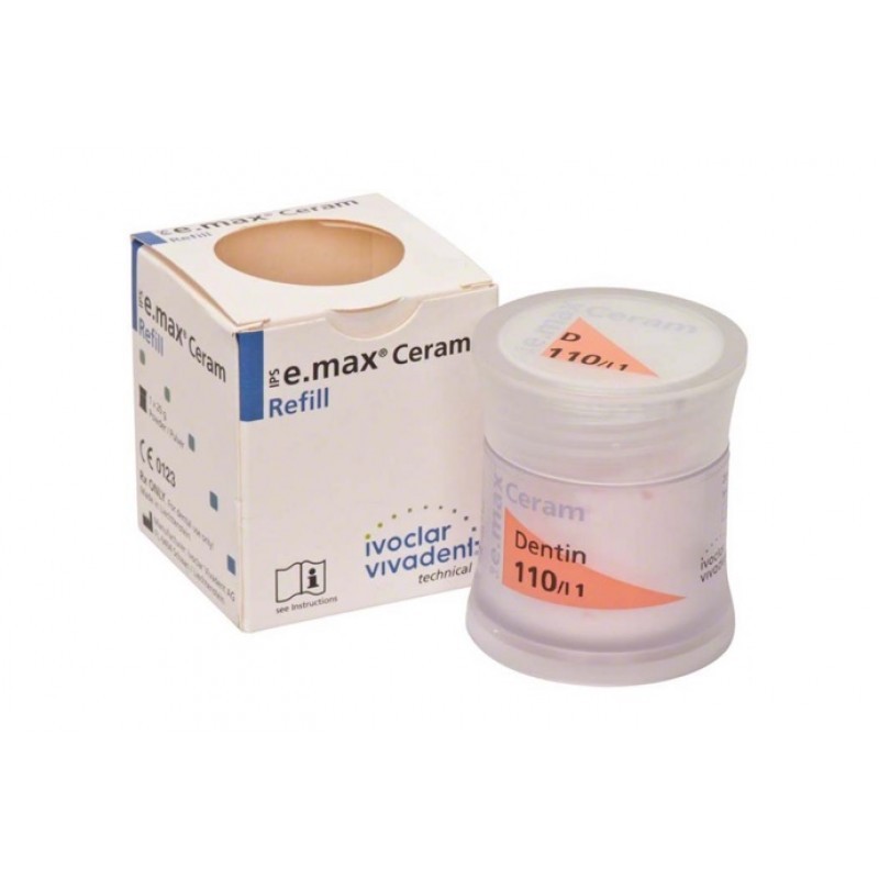 Керамика безметалловая дентин IPS e.max Ceram Dentin (20 г) Керамика безметалловая дентин IPS e.max Ceram Dentin (20 г)
