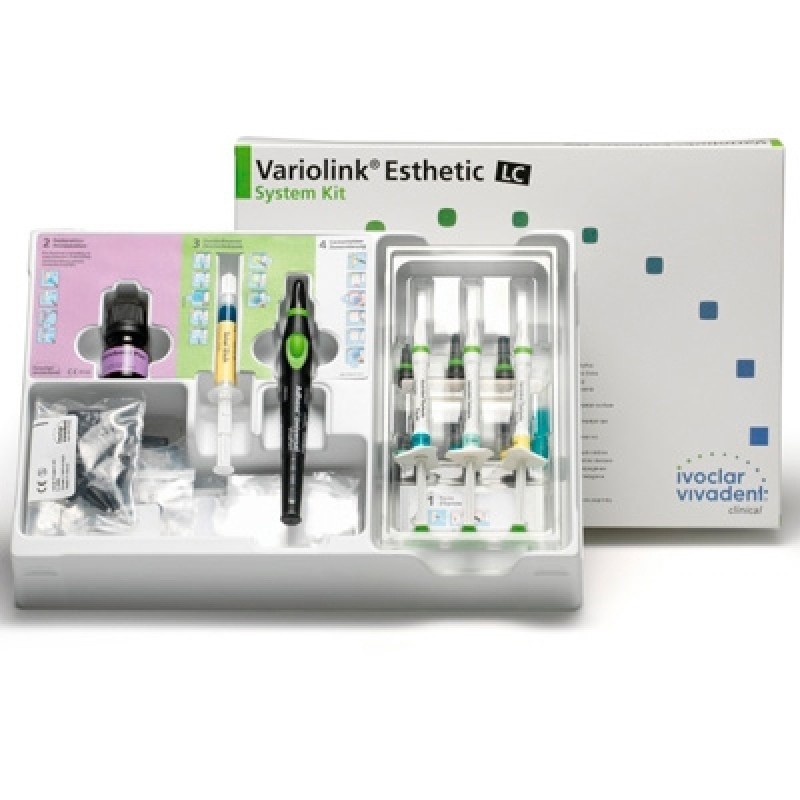 Материал эстетичный композитный для фиксации светового отверждения Variolink Esthetic LC (набор) Материал эстетичный композитный для фиксации светового отверждения Variolink Esthetic LC (набор)