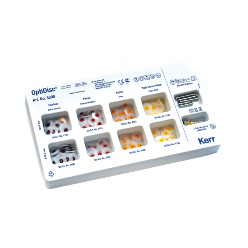 Диски для финирования и полировки OptiDisc General Assorted Kit (набор) Диски для финирования и полировки OptiDisc General Assorted Kit (набор)