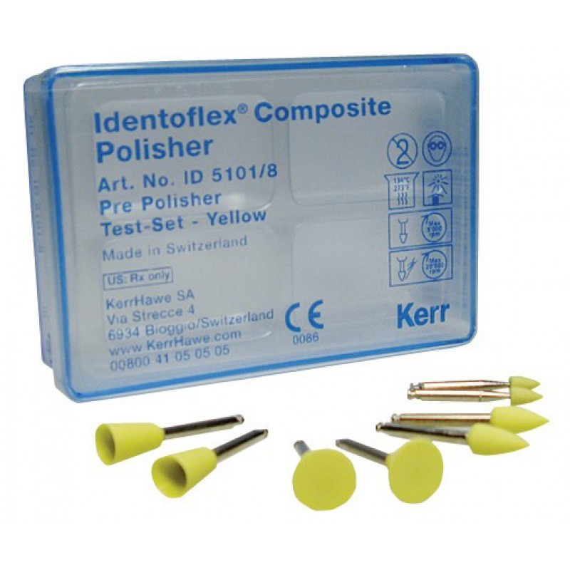 Полиры для композитов Identoflex (12 шт.) Полиры для композитов Identoflex (12 шт.)