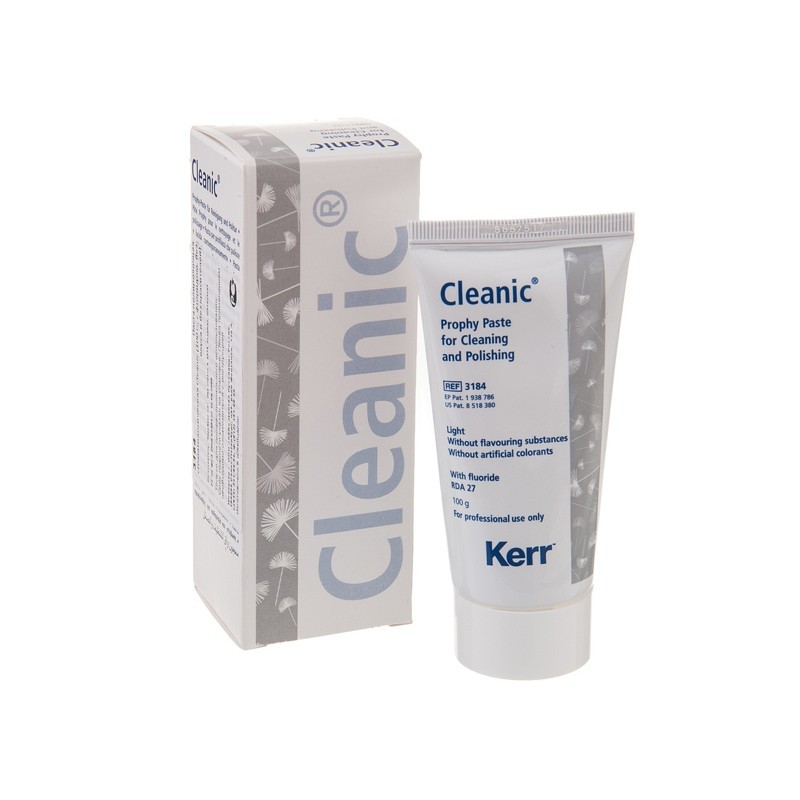 Паста на основе перлита без вкуса и красителей для чистки и полировки Cleanic Light (100 г) Паста на основе перлита без вкуса и красителей для чистки и полировки Cleanic Light (100 г)
