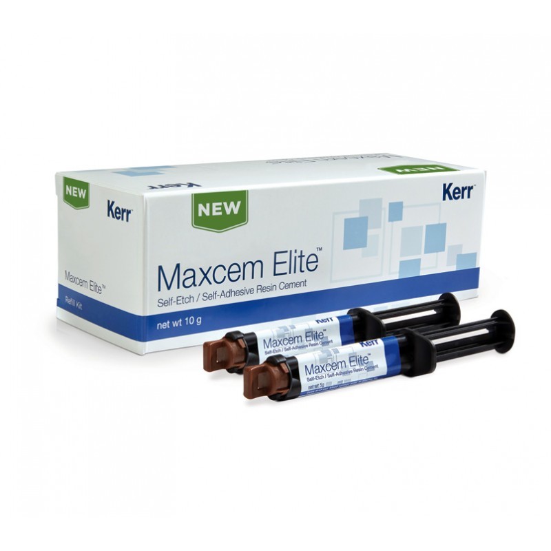 Цемент композитный для непрямых реставраций Maxcem Elite (дополнительная упаковка) Цемент композитный для непрямых реставраций Maxcem Elite (дополнительная упаковка)