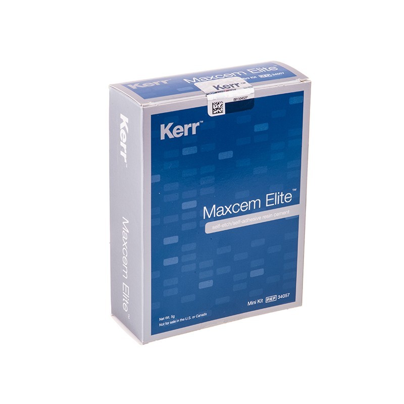 Цемент композитный для непрямых реставраций Maxcem Elite Mini Kit (мини-набор) Цемент композитный для непрямых реставраций Maxcem Elite Mini Kit (мини-набор)