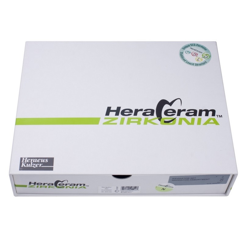 Набор керамики HeraCeram Zirconia Navigator Set Набор керамики HeraCeram Zirconia Navigator Set
