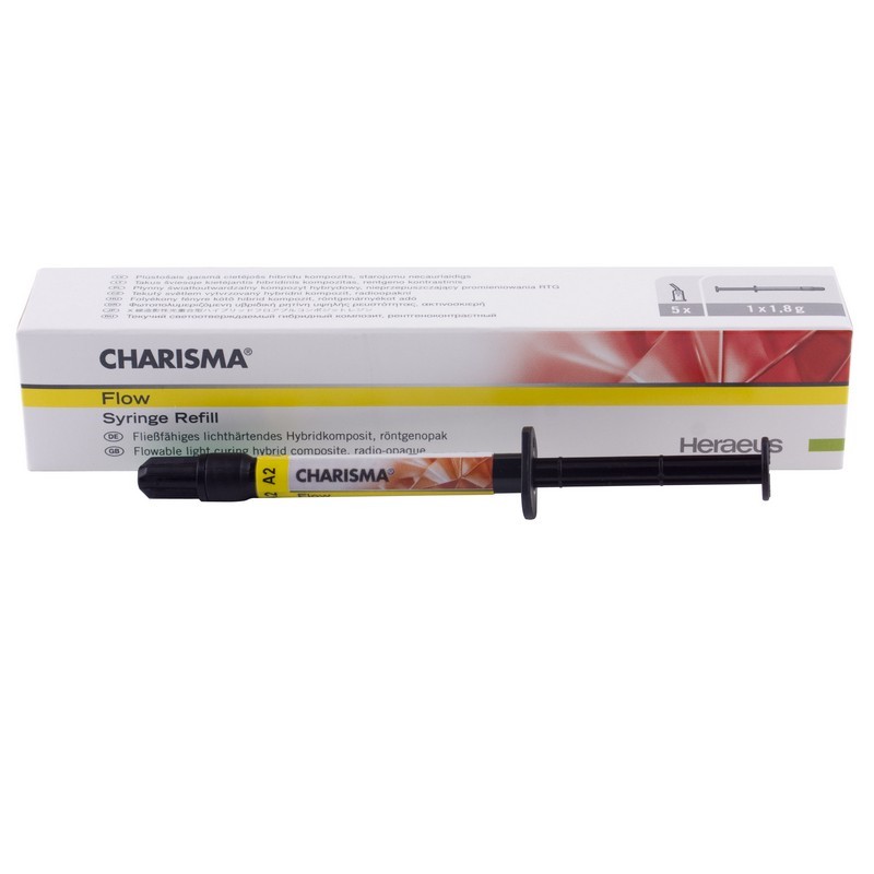 Материал композитный микрогибридный текучий Charisma Flow Syr (1,8 г) Материал композитный микрогибридный текучий Charisma Flow Syr (1,8 г)