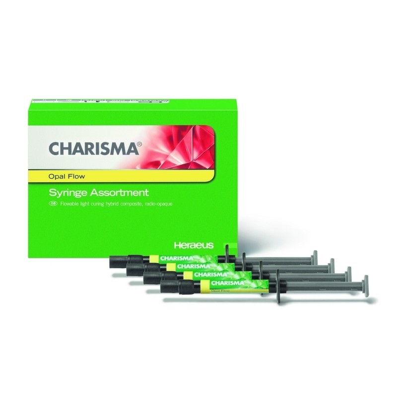 Материал композитный микрогибридный текучий Charisma Opal Flow Assortment (4 шприца по 1,8 мл) Материал композитный микрогибридный текучий Charisma Opal Flow Assortment (4 шприца по 1,8 мл)