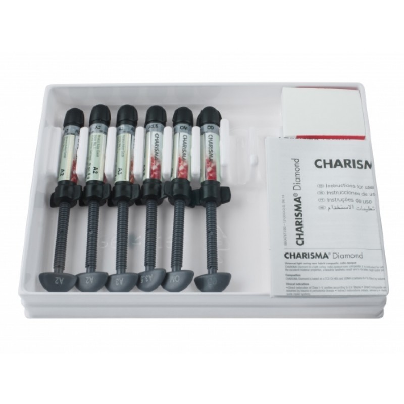 Материал композитный универсальный наногибридный Charisma Diamond Basic Kit (набор) Материал композитный универсальный наногибридный Charisma Diamond Basic Kit (набор)