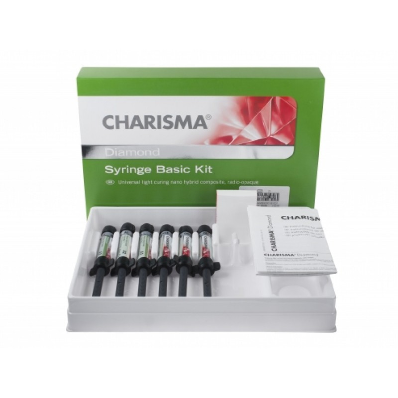 Материал композитный универсальный наногибридный Charisma Diamond Basic Kit (набор) Материал композитный универсальный наногибридный Charisma Diamond Basic Kit (набор)