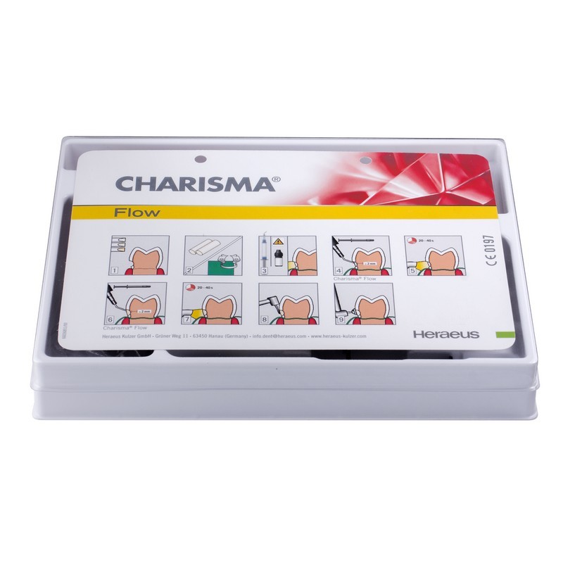 Набор с светоотверждаемым микрогибридным композитным материалом Charisma Flow Syr Assortment (4 шприца по 1,8 мл) Набор с светоотверждаемым микрогибридным композитным материалом Charisma Flow Syr Assortment (4 шприца по 1,8 мл)