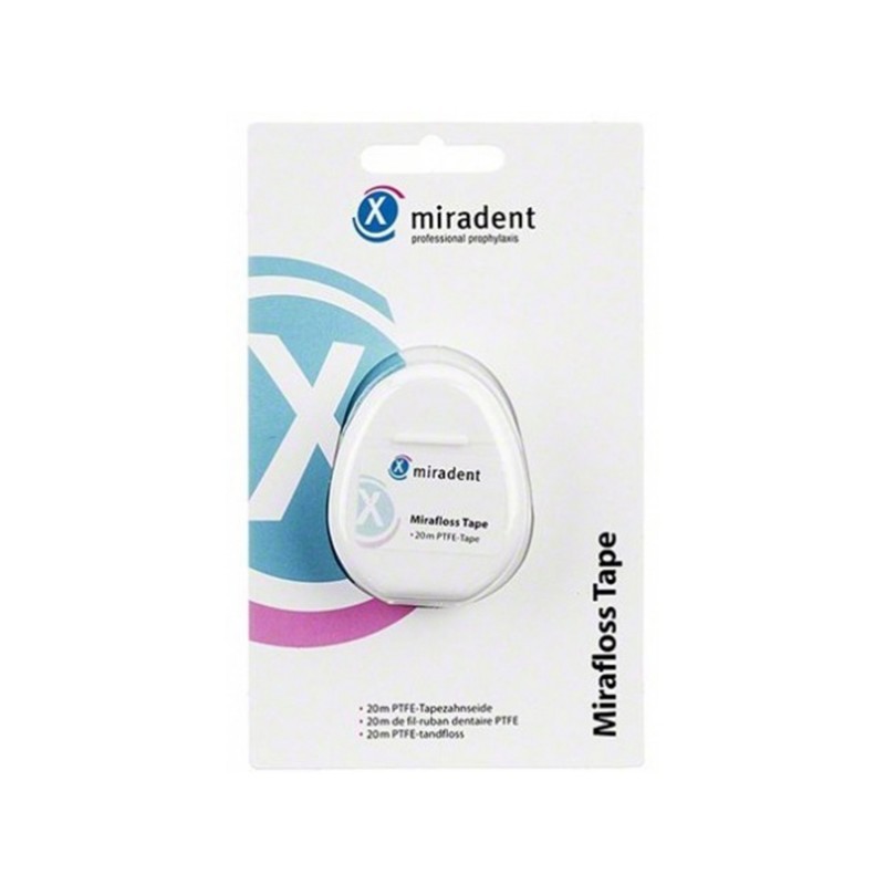 Нить-лента зубная Mirafloss Tape (20 м) Нить-лента зубная Mirafloss Tape (20 м)