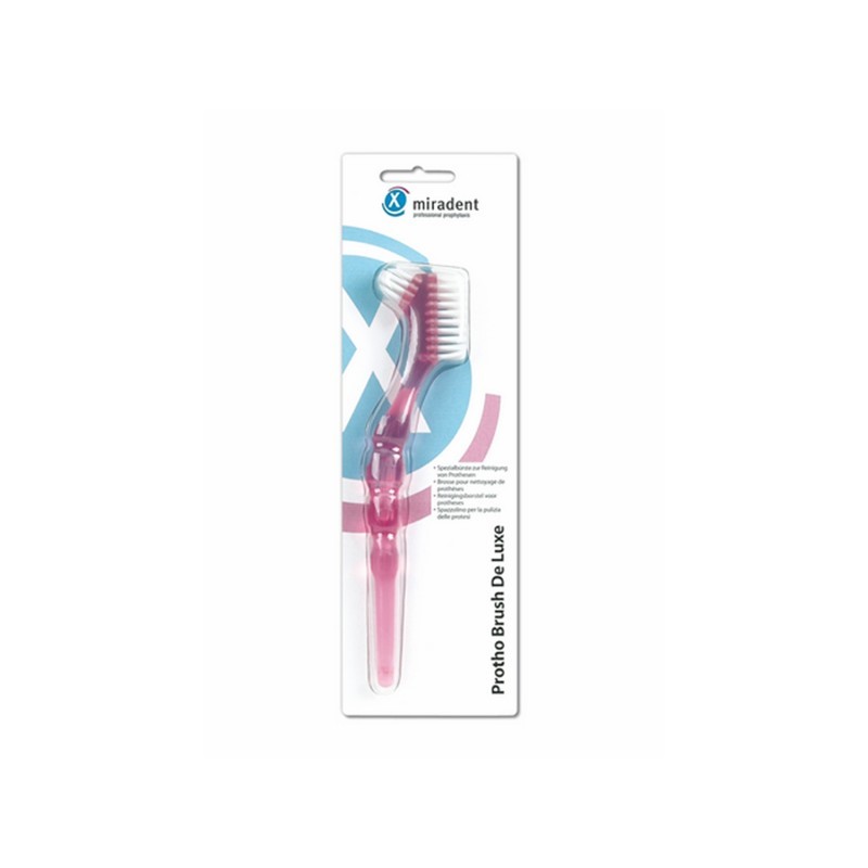 Щётка с эргономичной ручкой для чистки протезов Protho Brush De Luxe Щётка с эргономичной ручкой для чистки протезов Protho Brush De Luxe