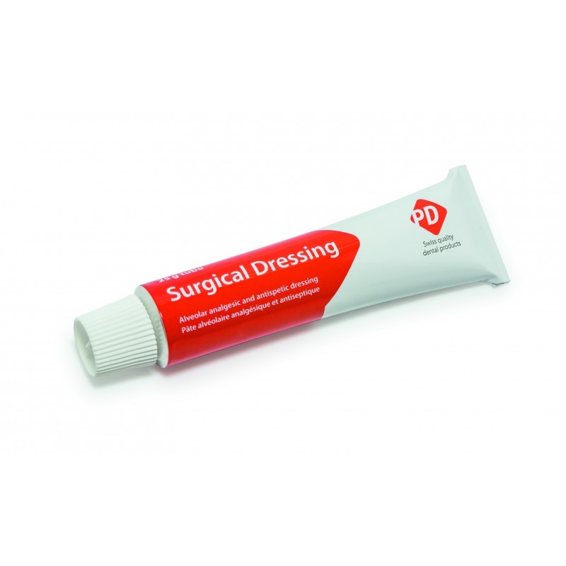 Паста альвеолярная обезболивающая антисептическая Surgical Dressing (25 г) Паста альвеолярная обезболивающая антисептическая Surgical Dressing (25 г)