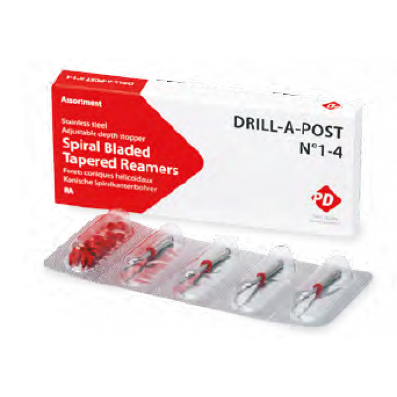 Развертки конические cпиральные DRILL-A-POST Развертки конические cпиральные DRILL-A-POST