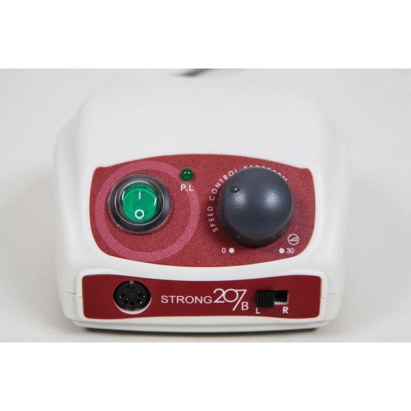 Strong 207B/H150 - аппарат для маникюра с педалью, 30000 об/мин Strong 207B/H150 - аппарат для маникюра с педалью, 30000 об/мин