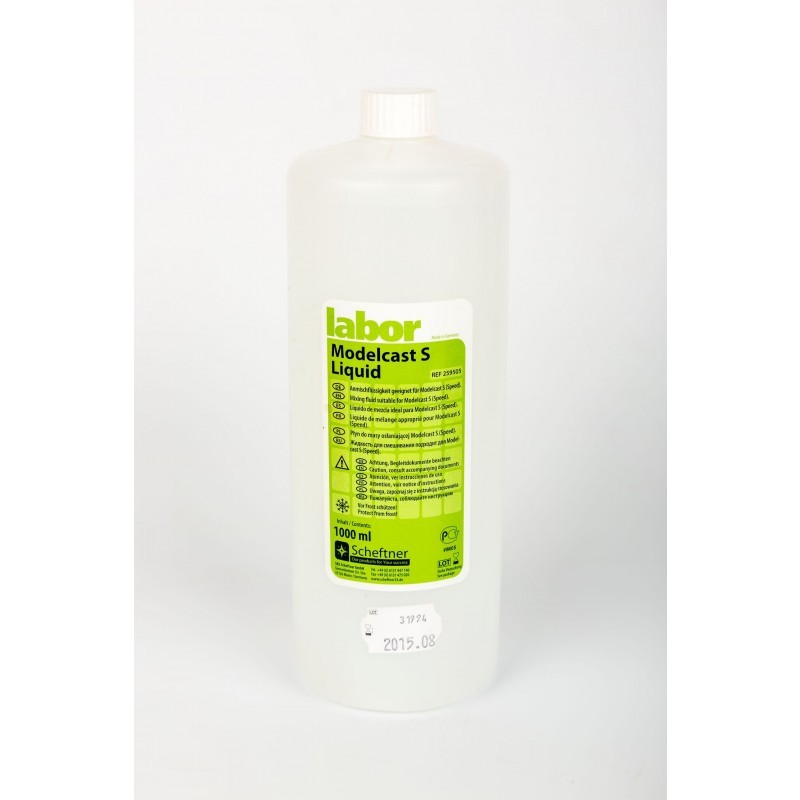 Жидкость для паковочной массы Modelcast S Liquid (1000 мл) Жидкость для паковочной массы Modelcast S Liquid (1000 мл)