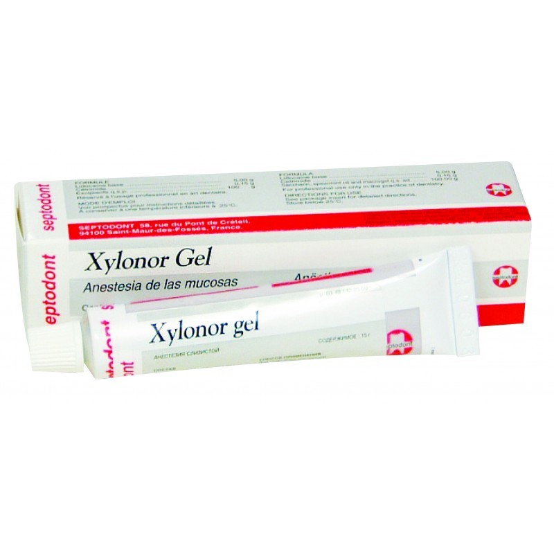 Средство анестезирующее локальное для десен Xylonor Gel (15 г) Средство анестезирующее локальное для десен Xylonor Gel (15 г)