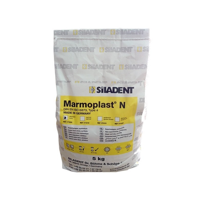 Гипс Marmoplast N, 4 класс, цвет слоновой кости, 5 кг Гипс Marmoplast N, 4 класс, цвет слоновой кости, 5 кг