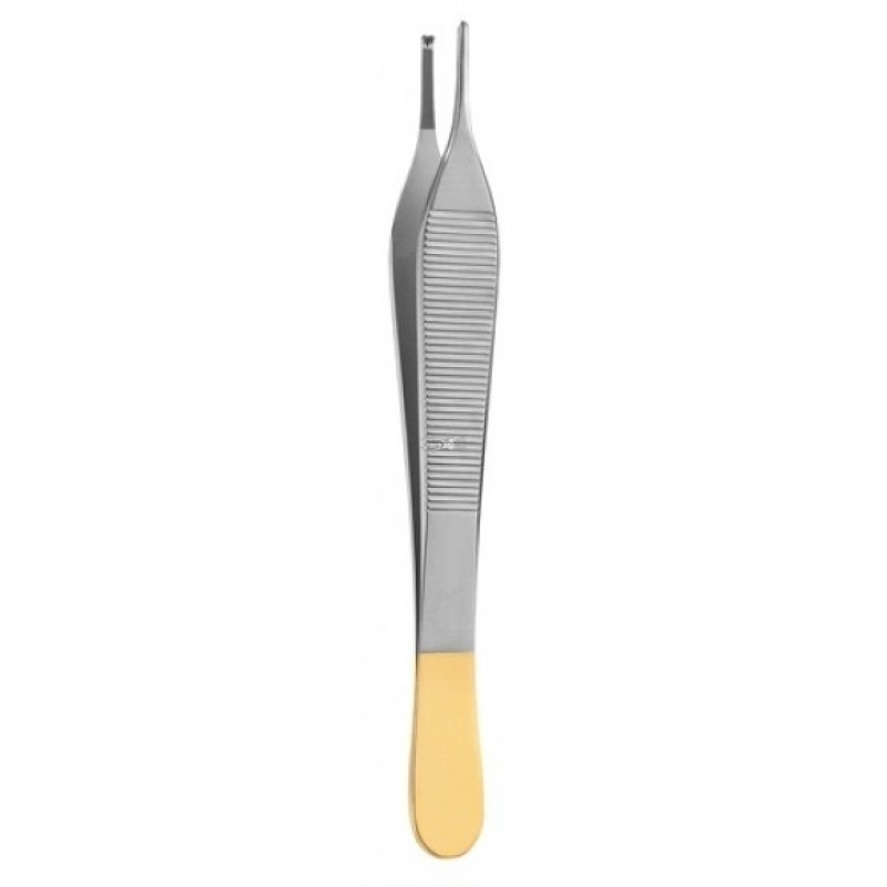 Хирургический пинцет из твердого сплава Adson 786TC/12 (12 см) Хирургический пинцет из твердого сплава Adson 786TC/12 (12 см)