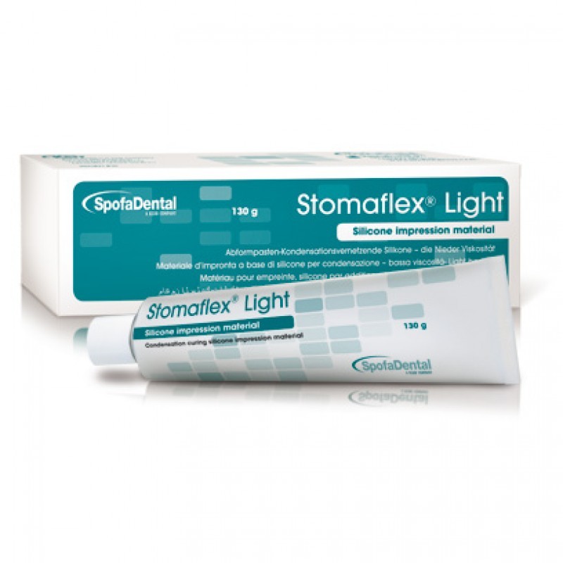Материал оттискный С-силиконовый Stomaflex Light (130 г) Материал оттискный С-силиконовый Stomaflex Light (130 г)