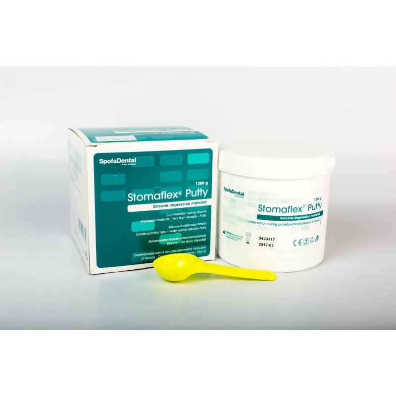 Материал оттискный С-силиконовый Stomaflex Putty (1300 г) Материал оттискный С-силиконовый Stomaflex Putty (1300 г)
