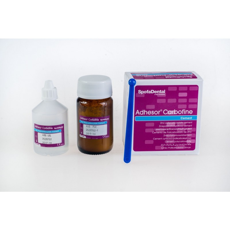 Цемент цинк-поликарбоксилатный химического отверждения Adhesor Carbofine (стандартная упаковка) Цемент цинк-поликарбоксилатный химического отверждения Adhesor Carbofine (стандартная упаковка)