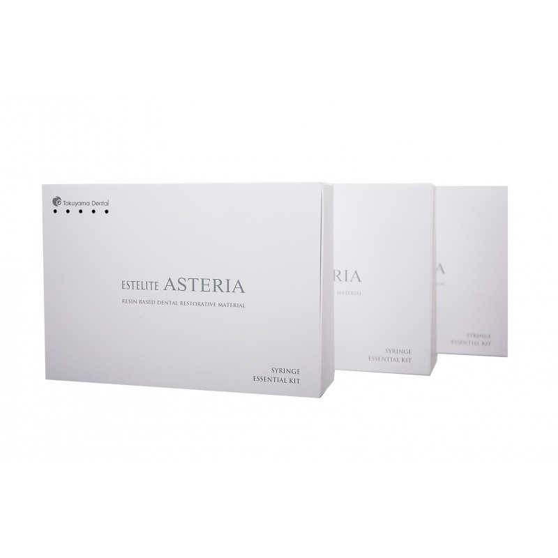 Материал пломбировочный Estelite Asteria Syringe Essential Kit (набор 7 шприцев по 4,0 г) Материал пломбировочный Estelite Asteria Syringe Essential Kit (набор 7 шприцев по 4,0 г)