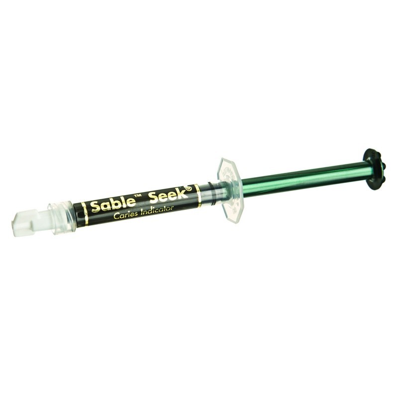 Индикатор кариеса Sable Seek Kit (4 шприца по 1,2 мл, 20 насадок) Индикатор кариеса Sable Seek Kit (4 шприца по 1,2 мл, 20 насадок)