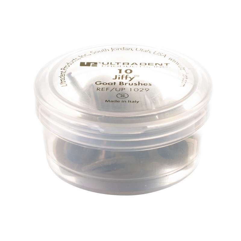 Щёточки для полировки из козьей шерсти Jiffy Goat Hair Brushes (10 шт.) Щёточки для полировки из козьей шерсти Jiffy Goat Hair Brushes (10 шт.)